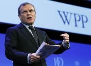 Chief Executive of WPP Group, Martin Sorrell, speaks at the Institute of Directors IOD annual convention at the Albert Hall in London April 28, 2010. REUTERS/Luke MacGregor