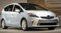 <p><strong>Toyota Prius V</strong><br><strong>Price as tested:</strong> $28,217<br><strong>Highlights:</strong> Roomy rear seat, generous cargo area. Excellent mpg.<br><strong>Lowlights:</strong> Electric motor/engine have to work quite hard, can have some rocking on uneven pavement.<br>(Getty Images) </p>