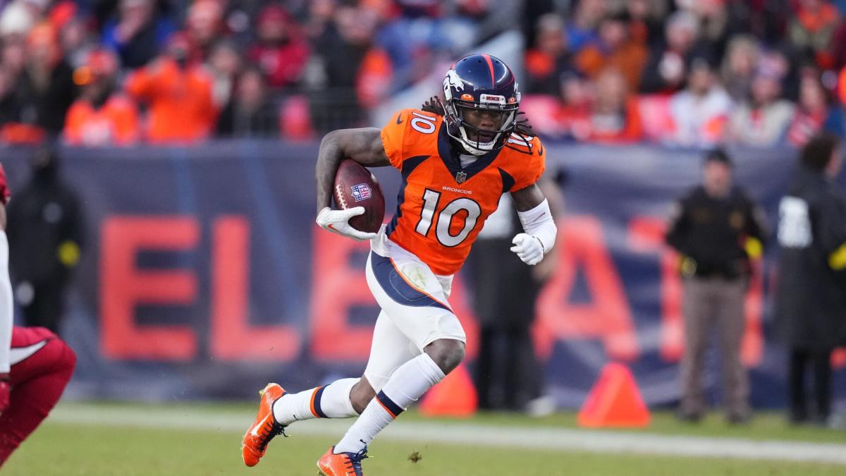 Jerry Jeudy could be ready to go for the Broncos in Week 2 against the  Commanders