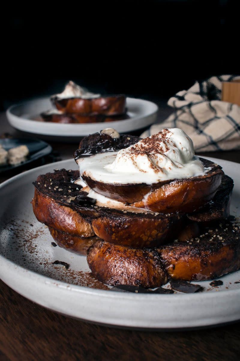 Dark Chocolate French Toast