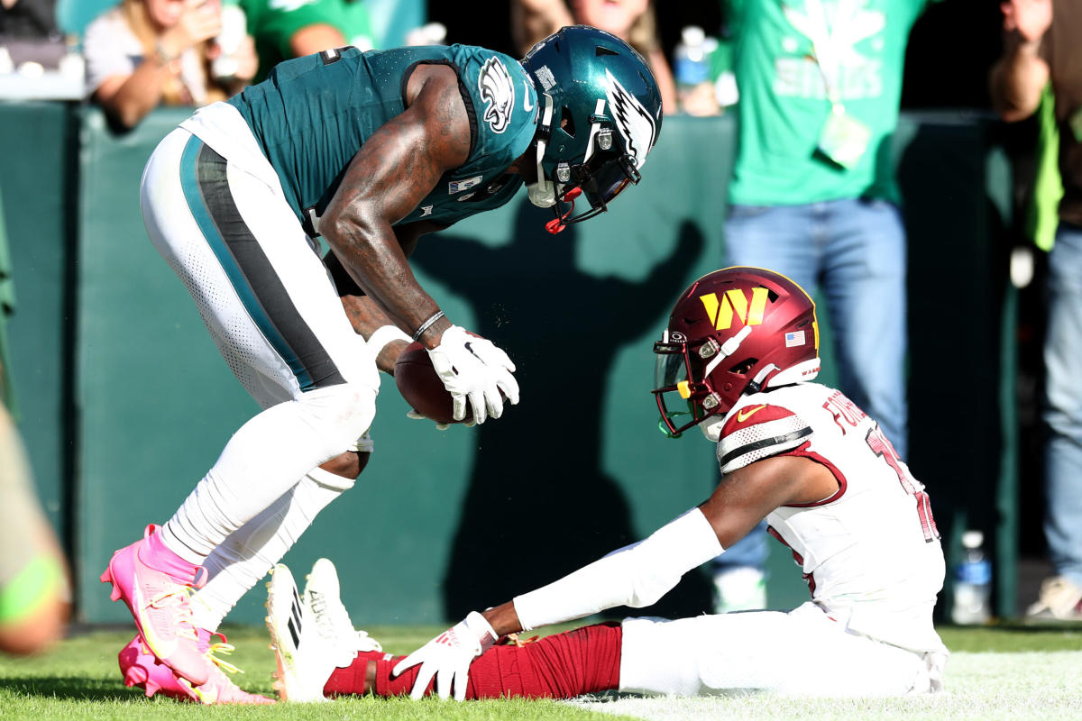 Eagles WR A.J. Brown says NFL fined him $10k for 'two little