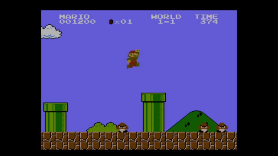 1985 ist das offizielle Geburtsjahr einer der größten Legenden der Spielegeschichte. "Super Mario Bros." erschien, zunächst in Japan, auf dem NES (Nintendo Entertainment System). Mit über 58 Millionen verkauften Einheiten ist das Debüt eines der erfolgreichsten Videospiele aller Zeiten. Kurios: Während der Konzeption von "Super Mario Bros." war noch einiges anders: Mario sprang, wenn das Steuerkreuz nach oben gedrückt wurde - und nicht wie im finalen Spiel per Knopfdruck. Es war sogar kurzzeitig geplant, Mario eine Strahlenkanone benutzen zu lassen, während er auf einer Wolke fliegt. (Bild: Nintendo)