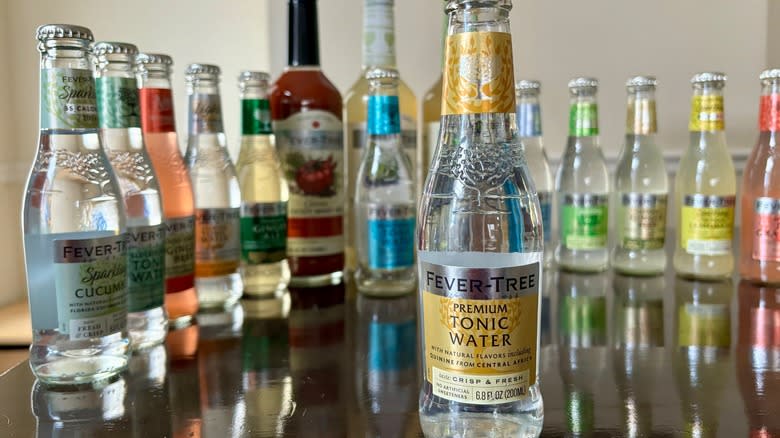 Open bottle Premium Tonic Water