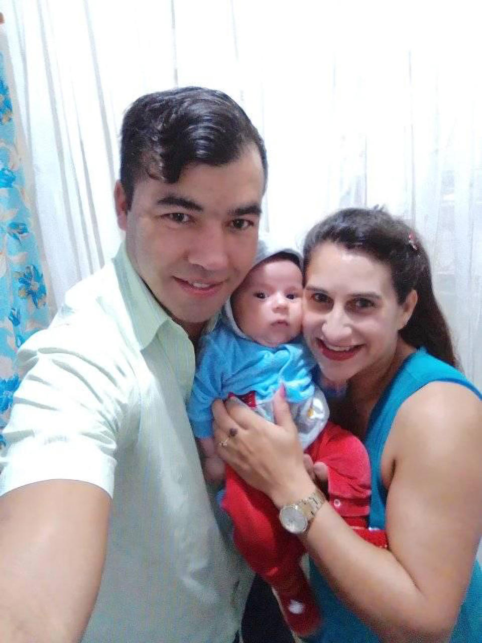 Luiz Edivaldo de Souza is accused of killing his wife and baby son last year. Source: Newsflash/ Australscope