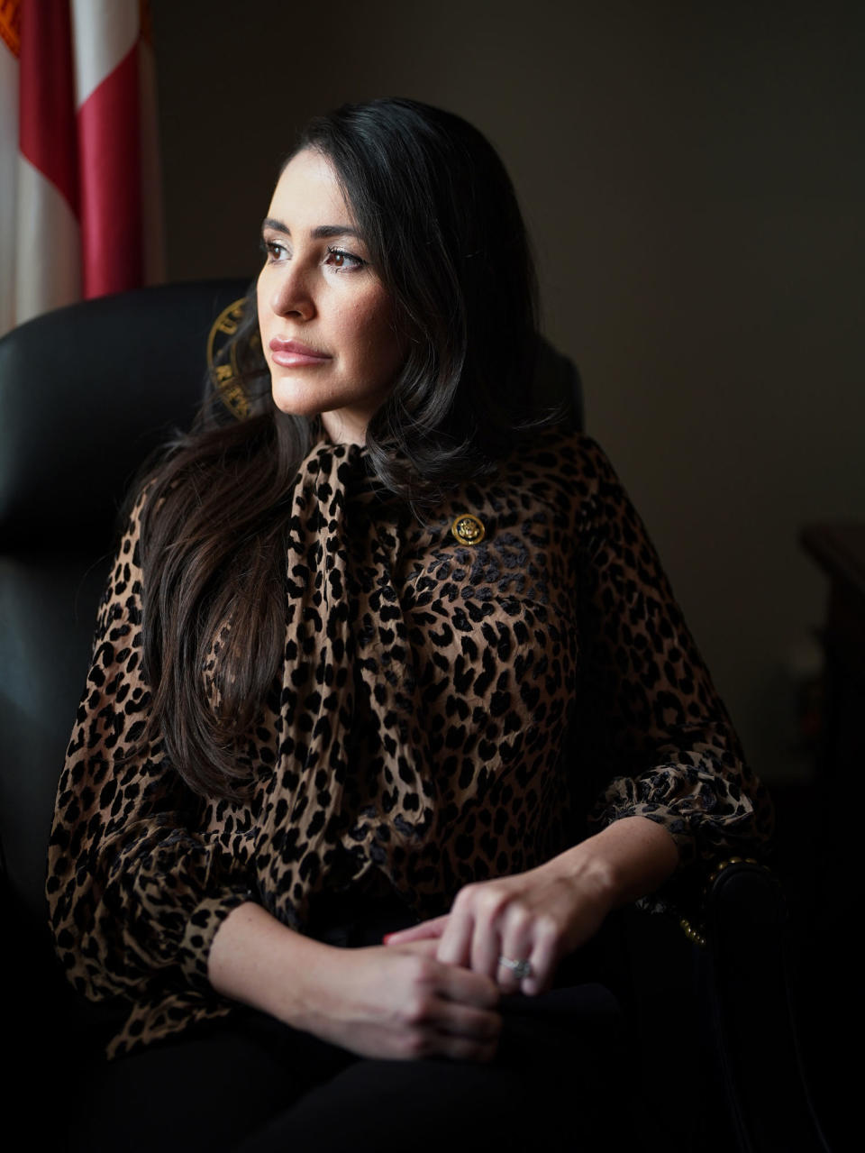 Anna Paulina Luna in the Longworth House Office Building (Frank Thorp V / NBC News)