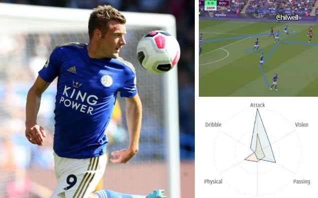 Why is Jamie Vardy so integral to Brendan Rodgers' tactical setup?