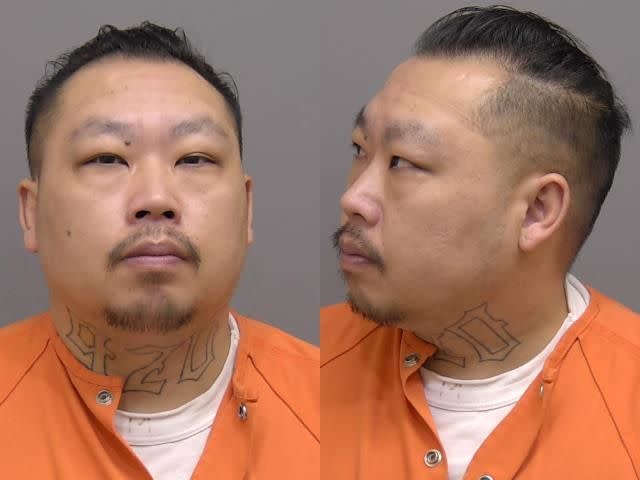 Jesse Vang is being held on a charge of chronic child neglect (Manitowoc County Sheriff’s Office)