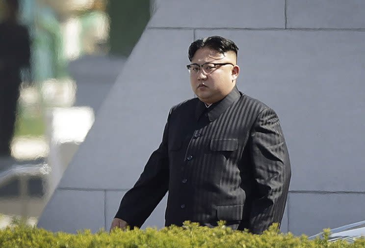 Kim Jong-un has stepped up the rhetoric in recent weeks (Rex)a