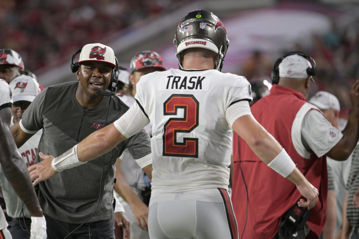 Byron Leftwich talks Kyle Trask's development, unfair comparisons to Tom  Brady