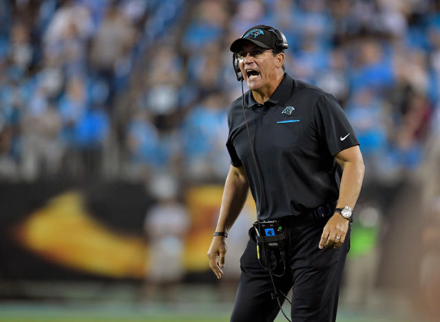 Ron Rivera on Cam Newton comments: I'm not putting anybody on