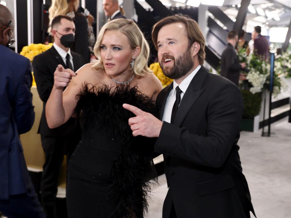 Emily Osment and Haley Joel Osment at the 28th SAG Awards