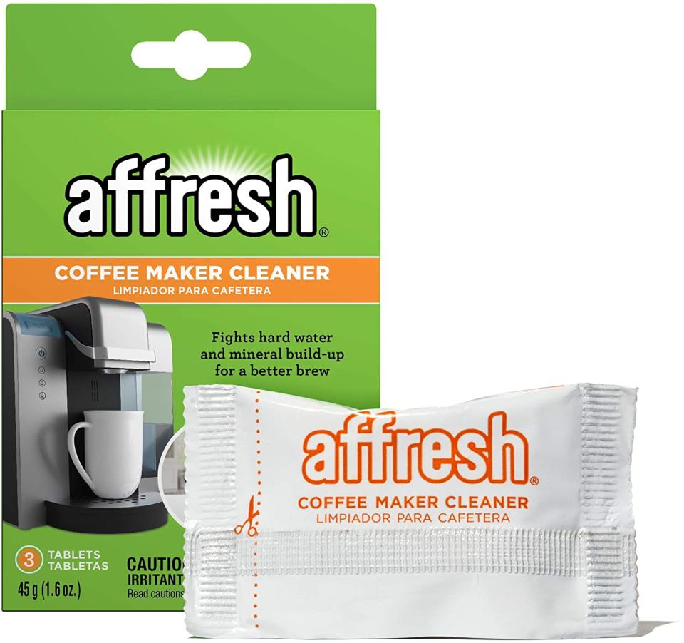 affresh coffee maker cleaner, descalers for coffee pots