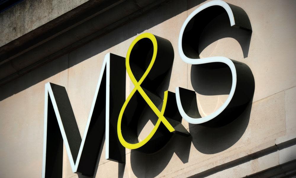 M&S logo on store