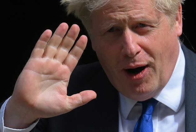 Downing Street has confirmed that Johnson will make a statement later today offering his resignation. (Photo: DANIEL LEAL via Getty Images)