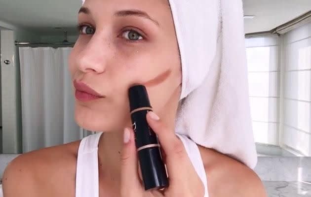 Bella Hadid breaks down her jet-lag beauty routine