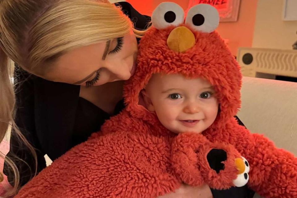 <p>Paris Hilton Instagram</p> Paris Hilton and son Phoenix