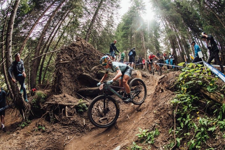 <span class="article__caption">Courtney at the UCI XCO World Cup in Lenzerheide, Switzerland on July 10, 2022 </span> (Photo: / Bartek Wolinski / Red Bull Content Pool )