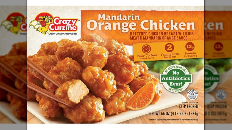 Crazy Cuizine Orange Chicken box