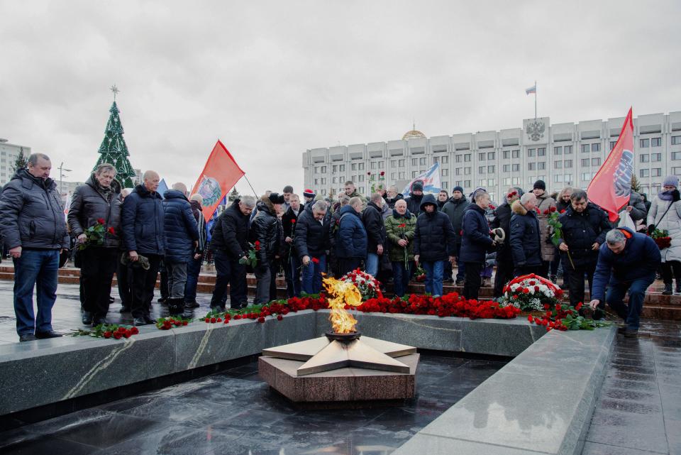 Samara’s governor urged relatives concerned by the deaths to contact local recruitment centres (Reuters)