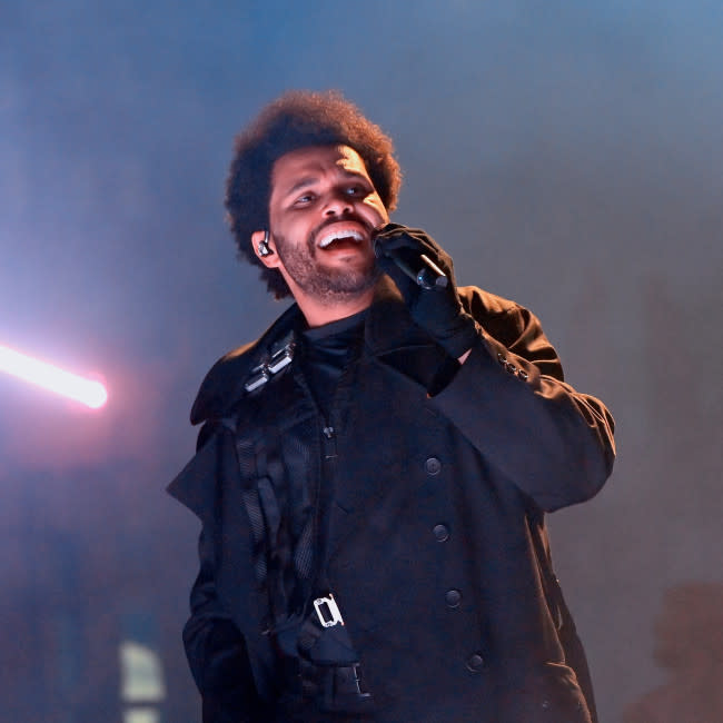 The Weeknd, en concierto credit:Bang Showbiz