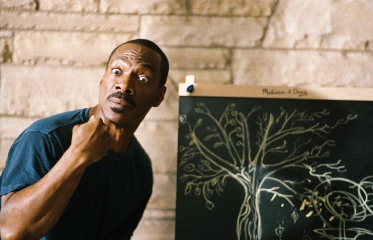 In this film image released by Paramount Pictures, Eddie Murphy is shown in a scene from "A Thousand Words." (AP Photo/Paramount - DreamWorks Pictures, Bruce McBroom)
