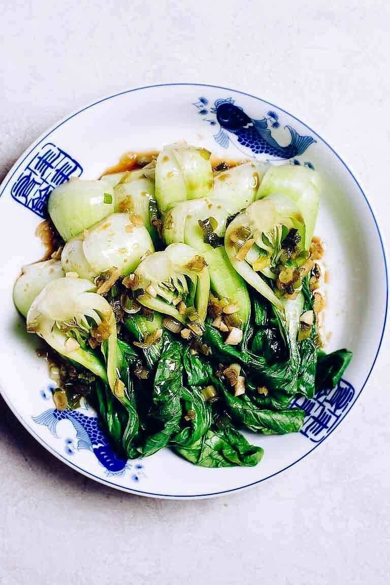 Garlicky Bok Choy