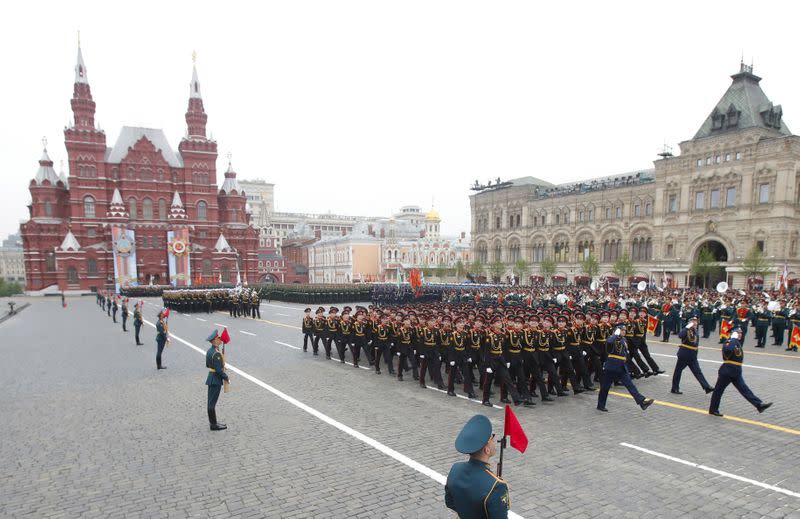 FILE PHOTO: Celebrations of the Victory Day marking the anniversary of the victory over Nazi Germany in World War Two