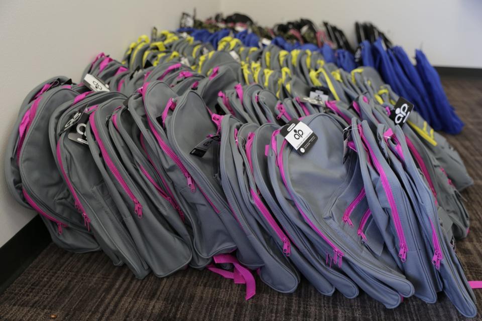 Verizon retailer Wireless Zone stores across the nation – including Mansfield – will be handing out backpacks full of school supplies starting at 1 p.m. Sunday.