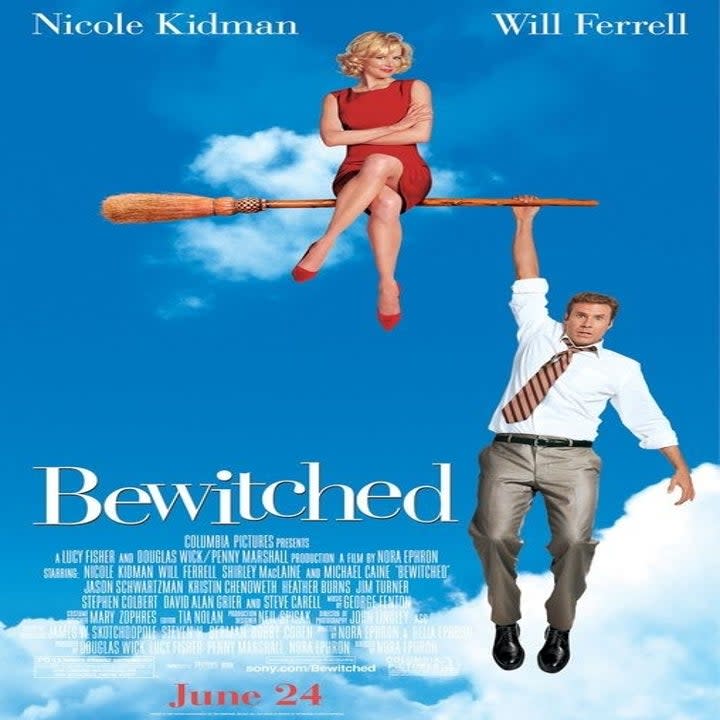 Bewitched (2005) movie poster.