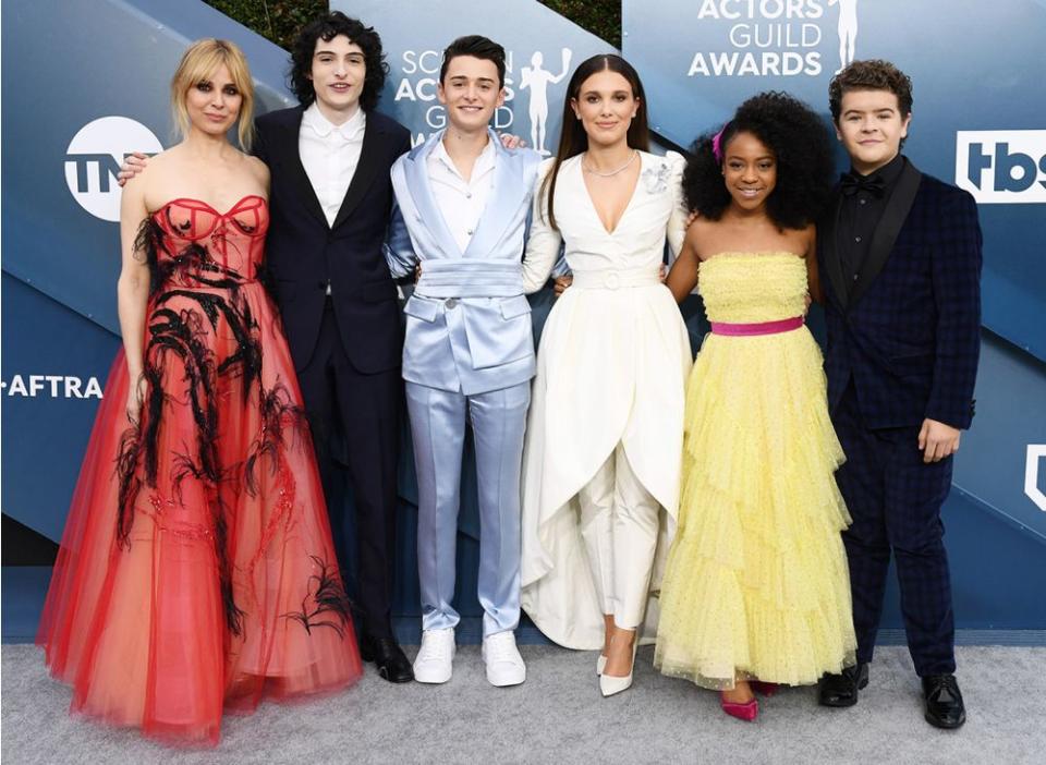 Stranger Things cast | David Fisher/Shutterstock