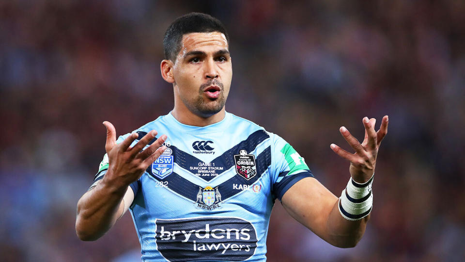 Cody Walker had a quiet game for NSW. Pic: Getty