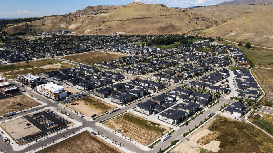 Harris Ranch is beginning a final phase of development in East Boise. How the latest phases of the community are taxed has become a point of contention for homeowners.