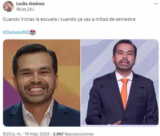 maynez tercer debate presidencial memes