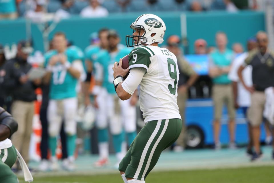After a cameo appearance against the Dolphins, Bryce Petty will start Sunday vs. Los Angeles. (Getty Images)