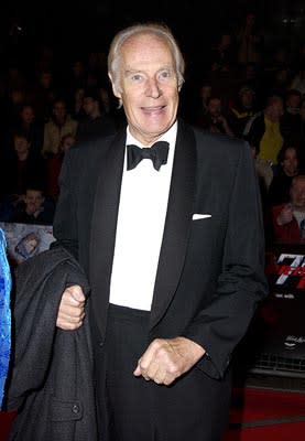 George Martin at the London gala premiere of MGM's Die Another Day
