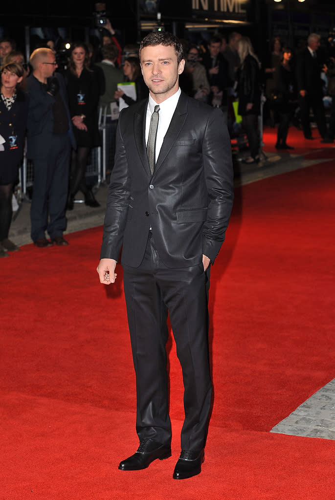 In Time UK Premiere 2011 Justin Timberlake