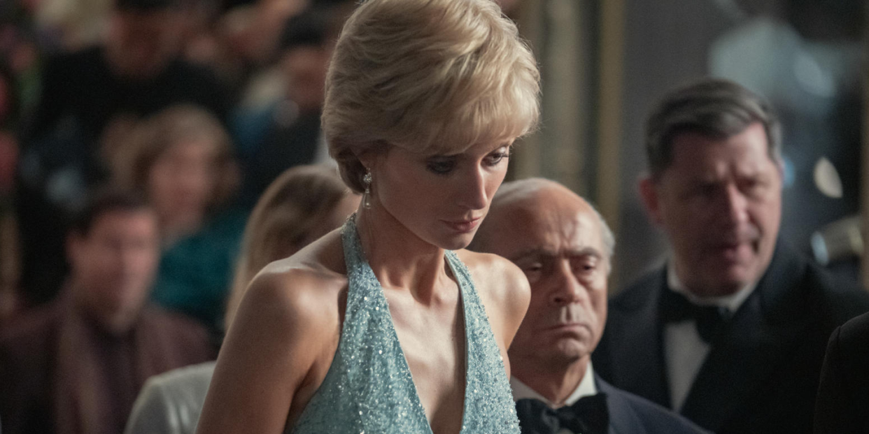 elizabeth debicki as princess diana in 'the crown' season 5