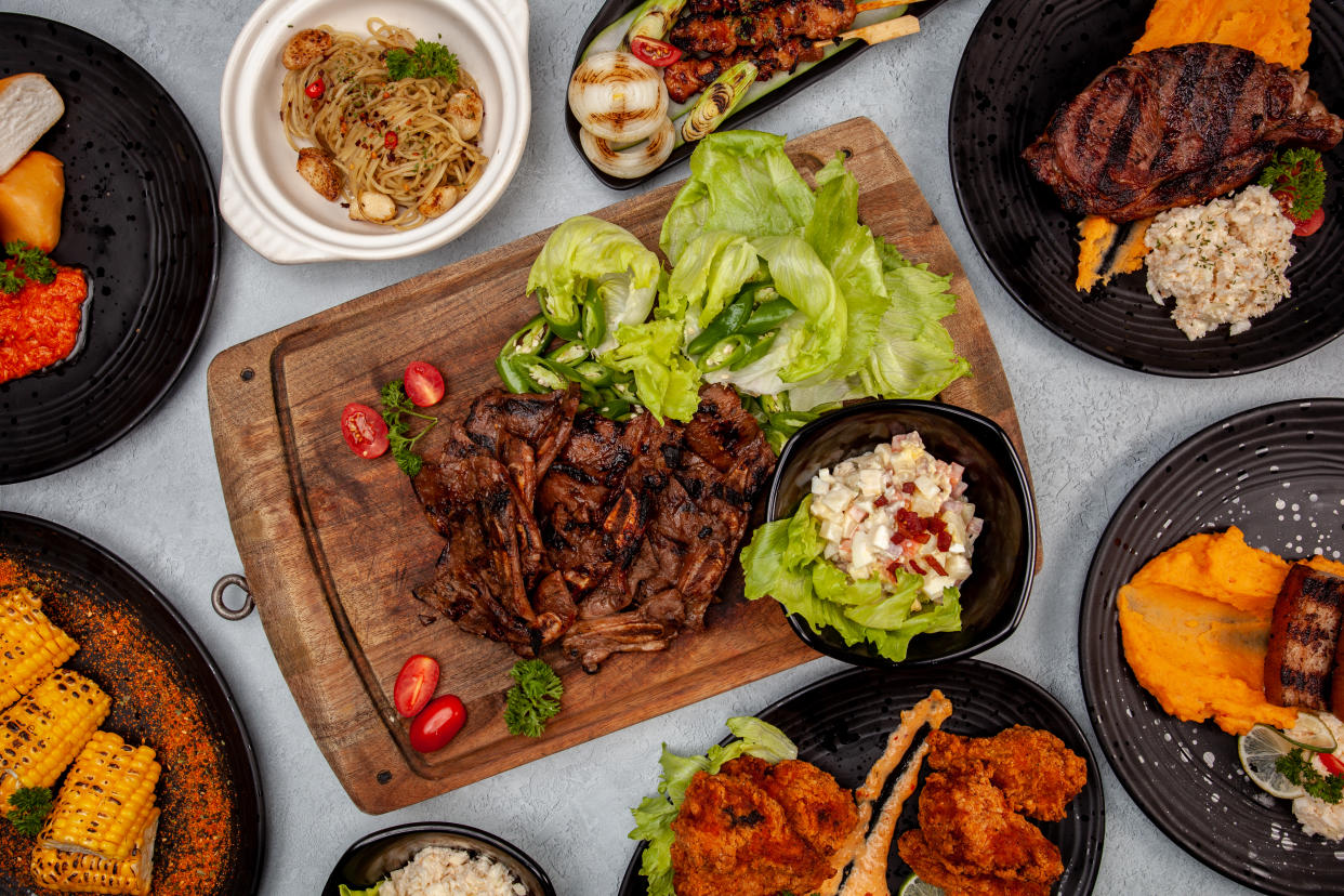 Meat assortments. (PHOTO: Garang Grill)