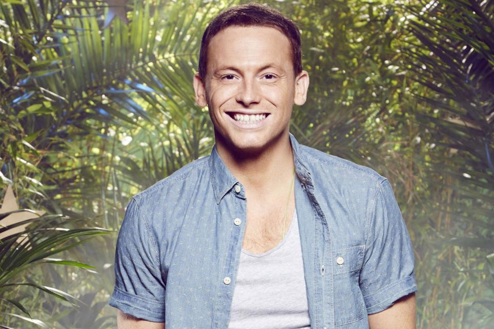 No clothes: Joe Swash's colourful jungle wardrobe has been stolen: Rex