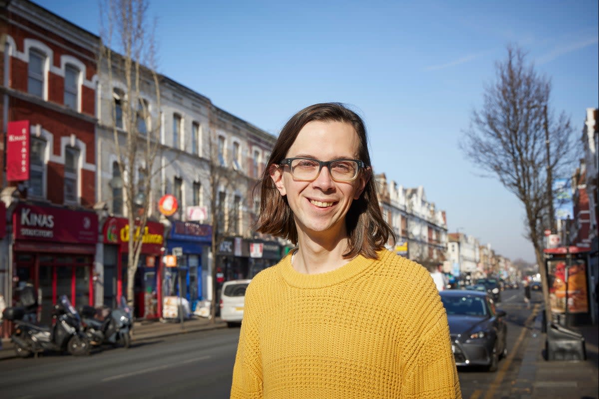 Food writer James Read in Harringay  (Matt Writtle)