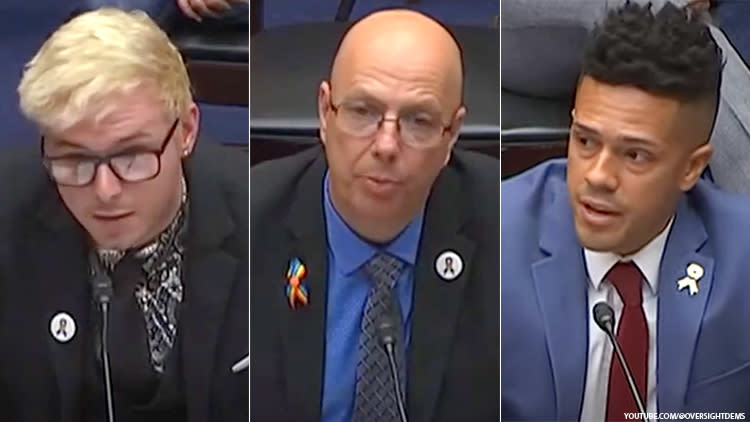 Anti-LGBTQ+ Hate Hearing in Congress.