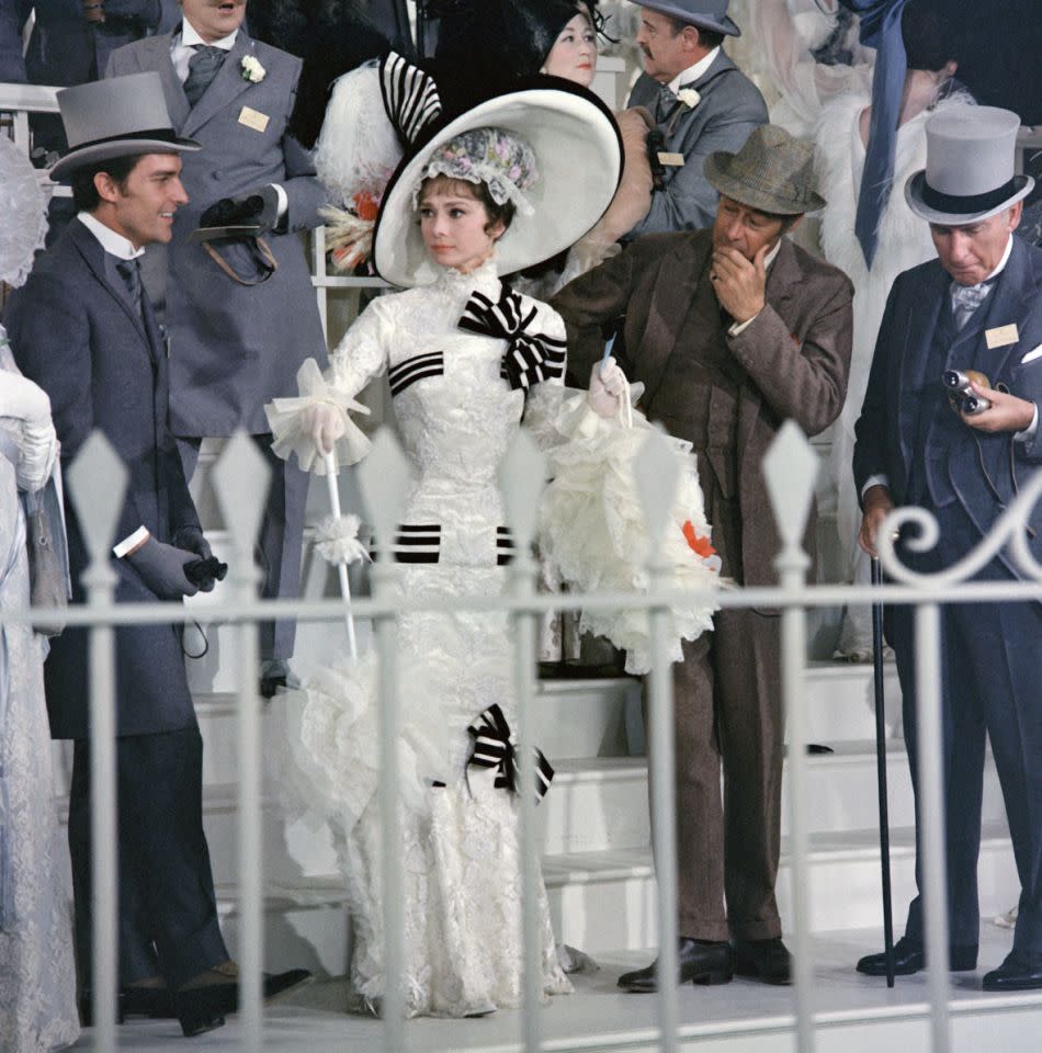 Audrey Hepburn in der Ascot-Szene in My Fair Lady. (Bild: CBS via Getty Images)
