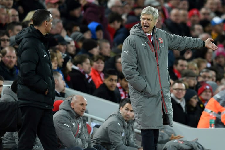 Arsenal manager Arsene Wenger has endured a week from hell that started when Arsenal were thumped 3-1 at Liverpool followed by elimination from the Champions League