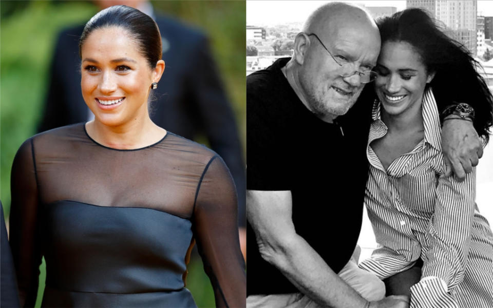 The Duchess of Sussex has paid tribute to Peter Lindbergh [Photo: Getty/Instagram]