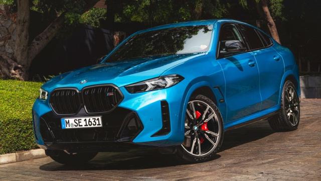 The 2024 BMW X5 and X6 Have a Relatively Restrained Grille, Thank God