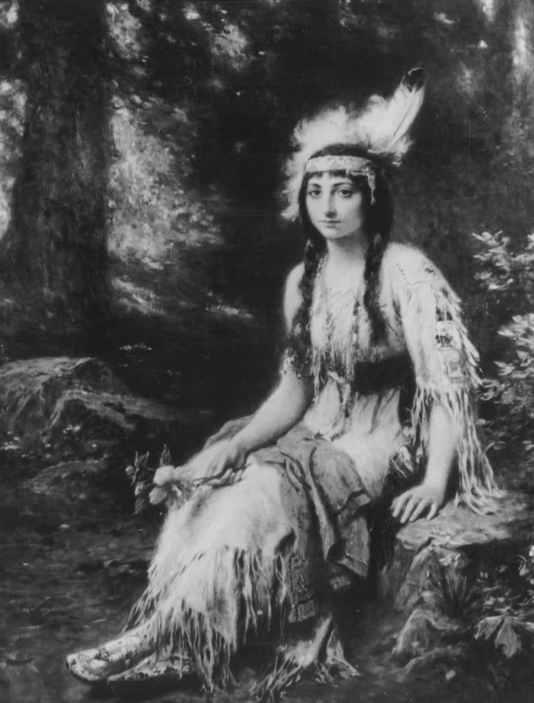 Rendering of Pocahontas