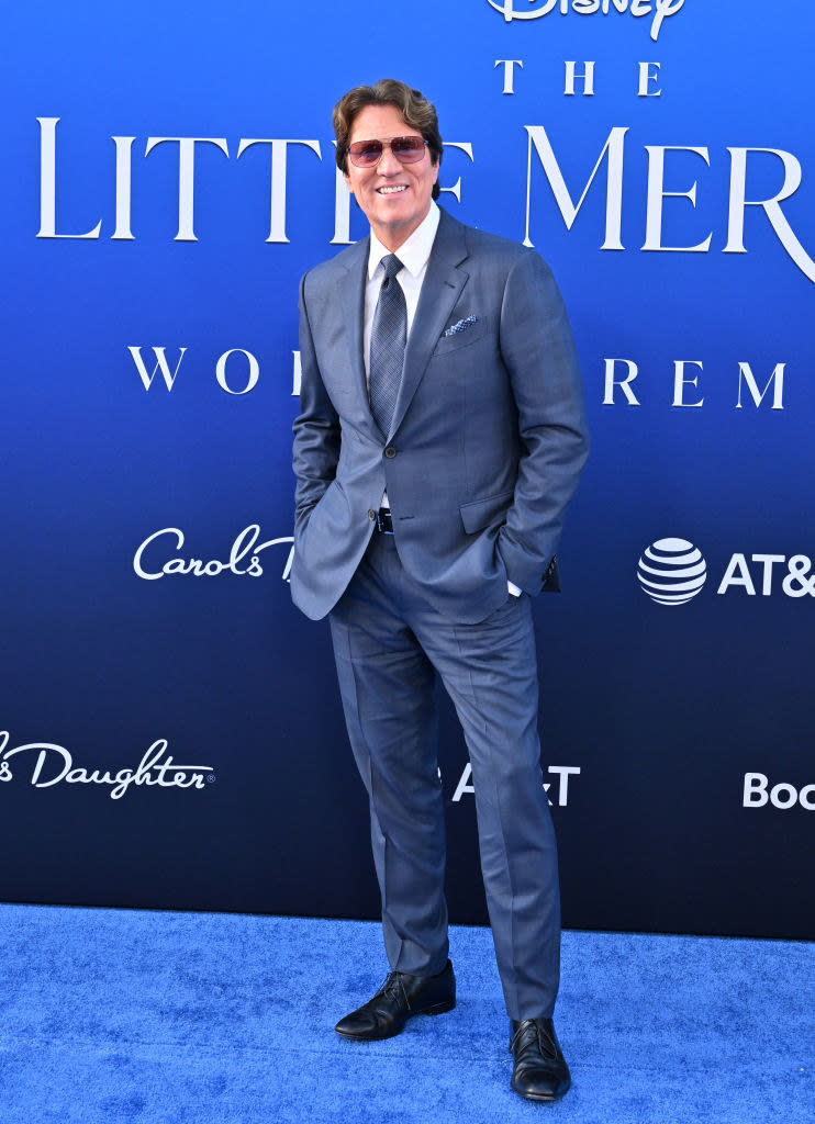 Rob Marshall on the red carpet at "The Little Mermaid" premiere