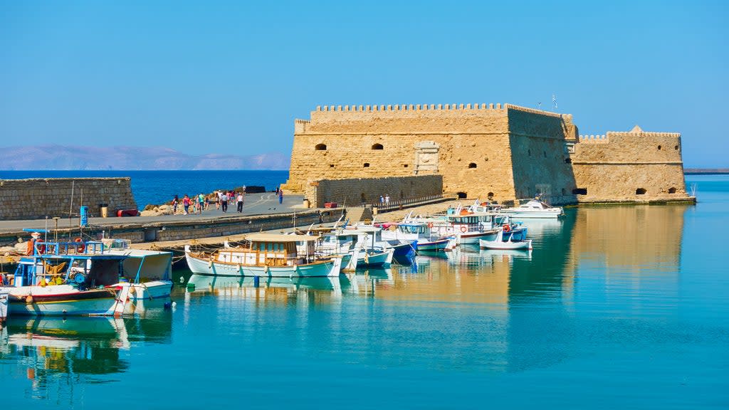 Old Venetian fortress in Heraklion, Crete (Getty Images/iStockphoto)