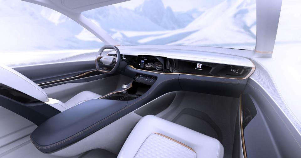 Fiat Chrysler Airflow Vision concept car interior