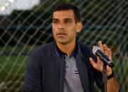 Mexican soccer star Rafael "Rafa" Marquez attends a news conference in Guadalajara, Mexico, August 9, 2017. REUTERS/Stringer